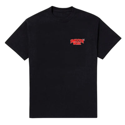 COLLEGIATE SHINE T-SHIRT - BLACK/RED/WHITE l2smooth