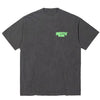COLLEGIATE SHINE T-SHIRT - WASHED CHARCOAL LIME l2smooth 
