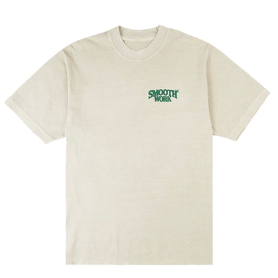 COLLEGIATE SHINE T-SHIRT - WASHED CREAM l2smooth