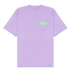 COLLEGIATE SHINE T-SHIRT - WASHED LAVENDER/LIME l2smooth 