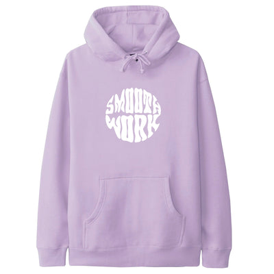 SMOOTH WORK HOODIE - LAVENDER/WHITE l2smooth