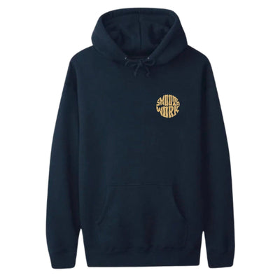 SMOOTH WORK HOODIE - NAVY/GOLD l2smooth