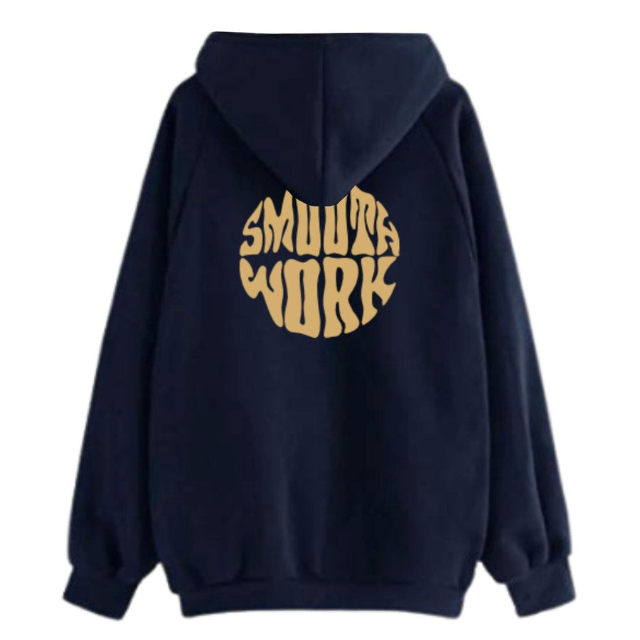 SMOOTH WORK HOODIE - NAVY/GOLD l2smooth 