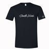 SMOOTH WORK SCRIPT T-SHIRT l2smooth Small Black 