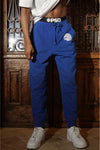 SMOOTH WORK SWEATPANT - BILLIKEN BLUE/WHITE l2smooth