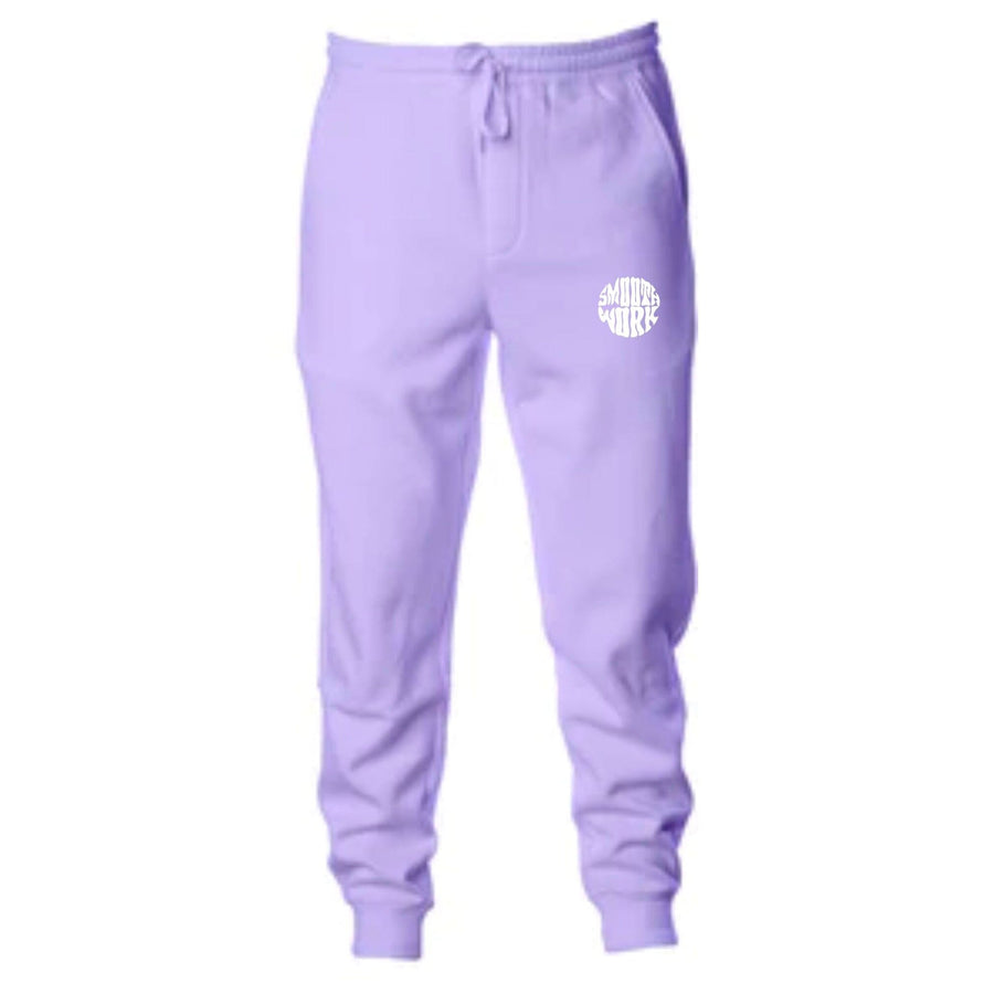 SMOOTH WORK SWEATPANT - LAVENDER/WHITE l2smooth 